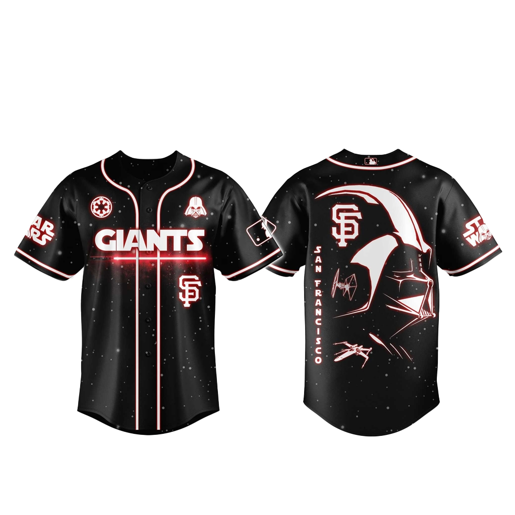 San Francisco Giants x Star Wars Darth Vader 2026 Baseball Jersey 1 San Francisco Giants x Star Wars Darth Vader 2026 Baseball Jersey