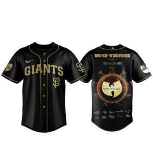 San Francisco Giants x Wu-Tang Forever The Final Chamber 2026 Baseball Jersey