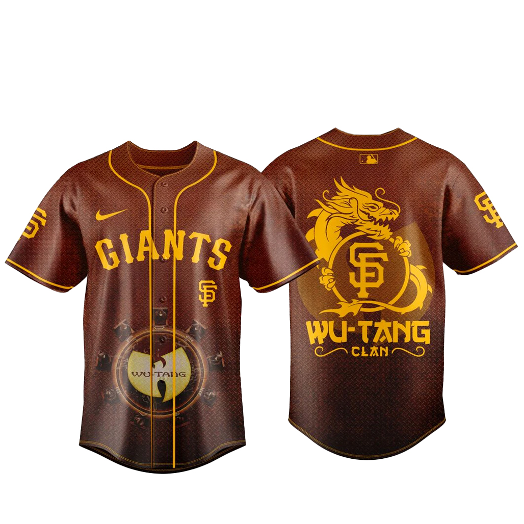 San Francisco Giants x Wu-Tang Forever The Final Chamber-US Tour 2026 Baseball Jersey 1 San Francisco Giants x Wu-Tang Forever The Final Chamber-US Tour 2026 Baseball Jersey