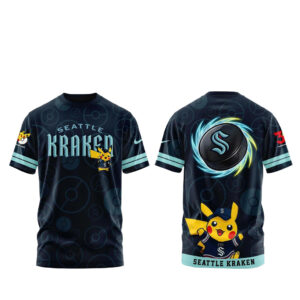 Seattle Kraken 30th Anniversary Pokemon 2026 T-Shirt