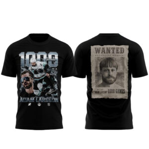 Seattle Kraken Adam Larsson Seattle 1000 Games 2026 T-Shirt