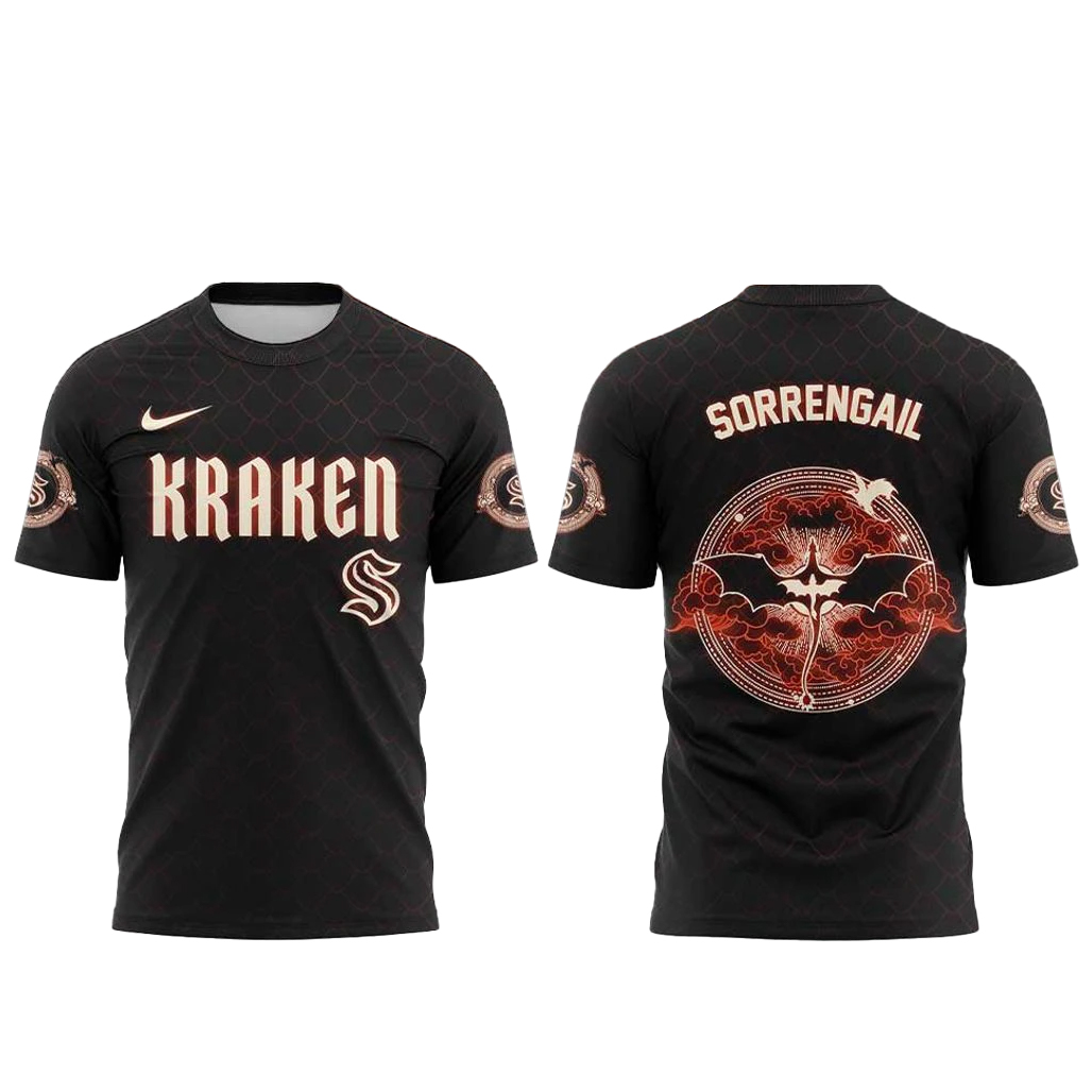 Seattle Kraken Fourth Wing Night 2026 Sorrengail Shirt 1 Seattle Kraken Fourth Wing Night 2026 Sorrengail T-Shirt