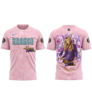 Seattle Kraken x Hannah Montana 20th Anniversary T-Shirt
