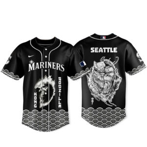 Seattle Mariners x Godzilla and Kong 2026 Baseball Jersey