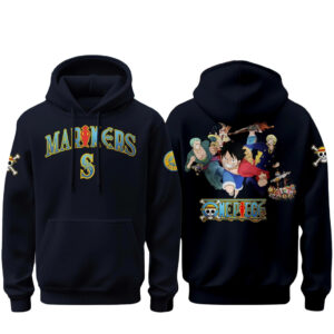 Seattle Mariners x One Piece Night 2026 Navy Hoodie