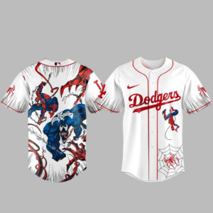 Spider-Man x Los Angeles Dodgers Brand New Day 2026 Baseball Jersey