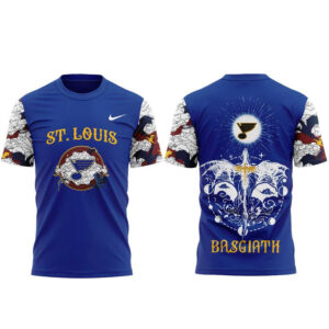 St. Louis Blues Fourth Wings 2026 Basgiath Night T-Shirt