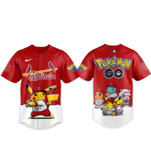 St. Louis Cardinals x Pokemon Go Night 2026 Baseball Jersey