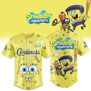 St. Louis Cardinals x SpongeBob SquarePants 2026 Baseball Jersey