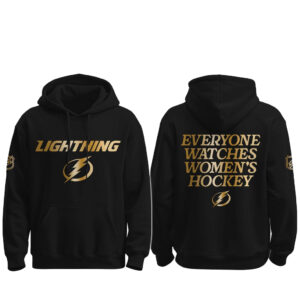 Tampa Bay Lightning Everyone Watches Womens Hockey 2026 Hoodie
