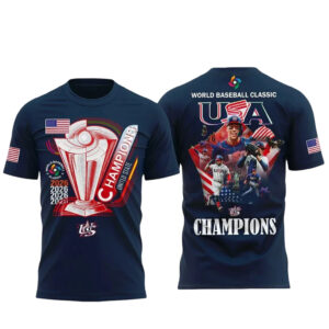 Team USA 2026 World Baseball Classic Champions T-Shirt