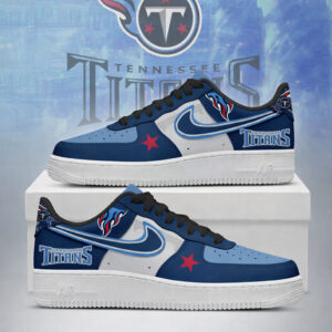 Tennessee Titans Football League 2026 Air Force 1 Shoes Sneakers
