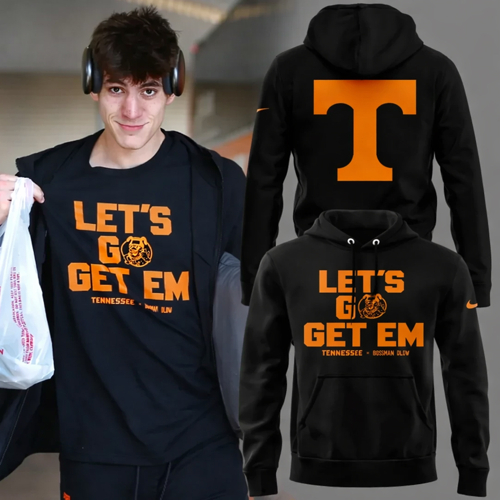 Tennessee Volunteers Let's Go Get Em Shirt 2 Tennessee Volunteers Let's Go Get Em Hoodie