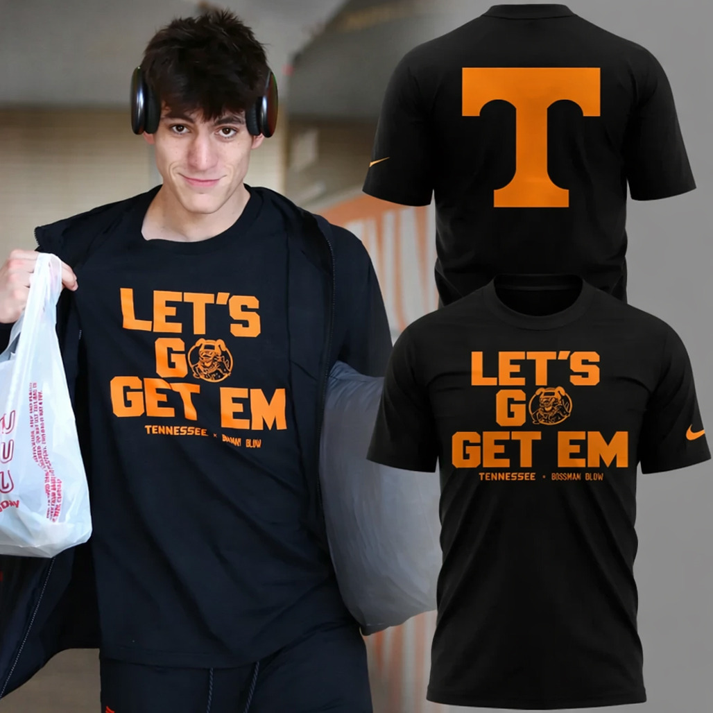 Tennessee Volunteers Let's Go Get Em Shirt 1 Tennessee Volunteers Let's Go Get Em T-Shirt