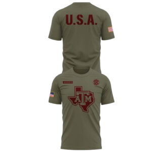 Texas A&M Aggies Military Appreciation T-Shirt