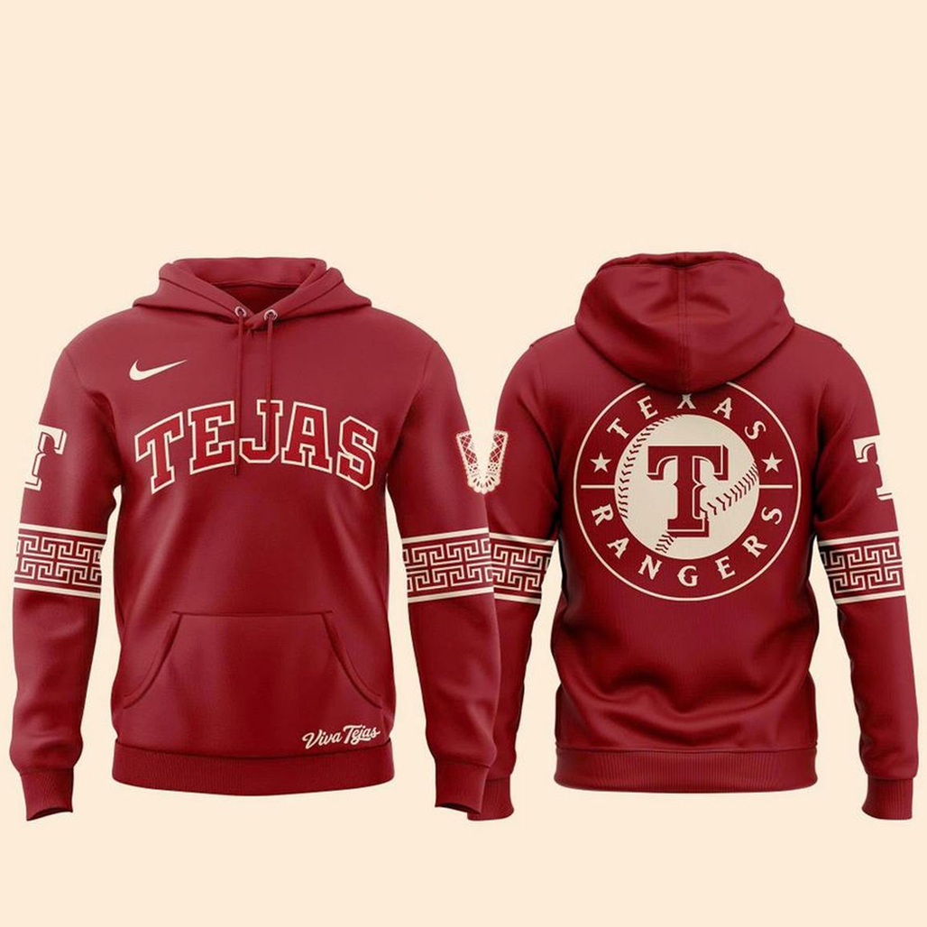 Texas Rangers City Connect 2026 Tejas Shirt 2 Texas Rangers City Connect 2026 Tejas Hoodie