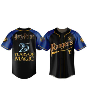 Texas Rangers Harry Potter 25 Years of Magic Game Night 2026 Baseball Jersey