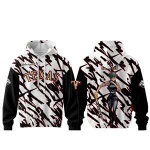Texas Rangers x Jujutsu Kaisen Night 2026 Mai Hoodie