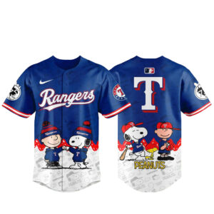 Texas Rangers x Peanut Night 2026 Baseball Jersey