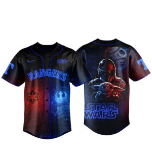 Texas Rangers x Star Wars Night 2026 Baseball Jersey