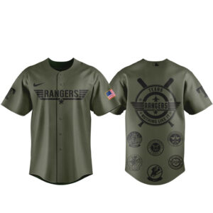 Texas Rangers x Top Gun Night 2026 Baseball Jersey