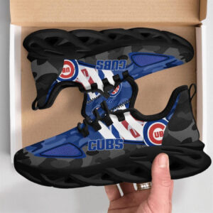 Major League Baseball Chicago Cubs Military Camouflage M Soul Shoes Running Sneakers