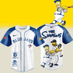Toronto Blue Jays The Simpsons Eat My Shorts 2026 Baseball Jersey