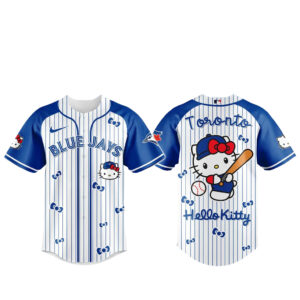 Toronto Blue Jays x Hello Kitty 2026 And Sanrio World Baseball Jersey