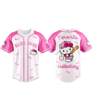 Toronto Blue Jays x Hello Kitty 2026 Pink Baseball Jersey