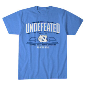 UNC Basketball Undefeated at the Dean E. Smith Center T-Shirt
