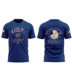 USA Baseball WBC We Play For Glory 2026 Shirt