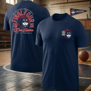 Uconn Huskies 2026 NCAA Tournament Final Four T-Shirt