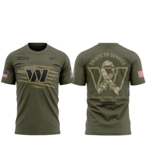 Washington Commanders Veterans Day 2026 Salute To Service T-Shirt Version 2