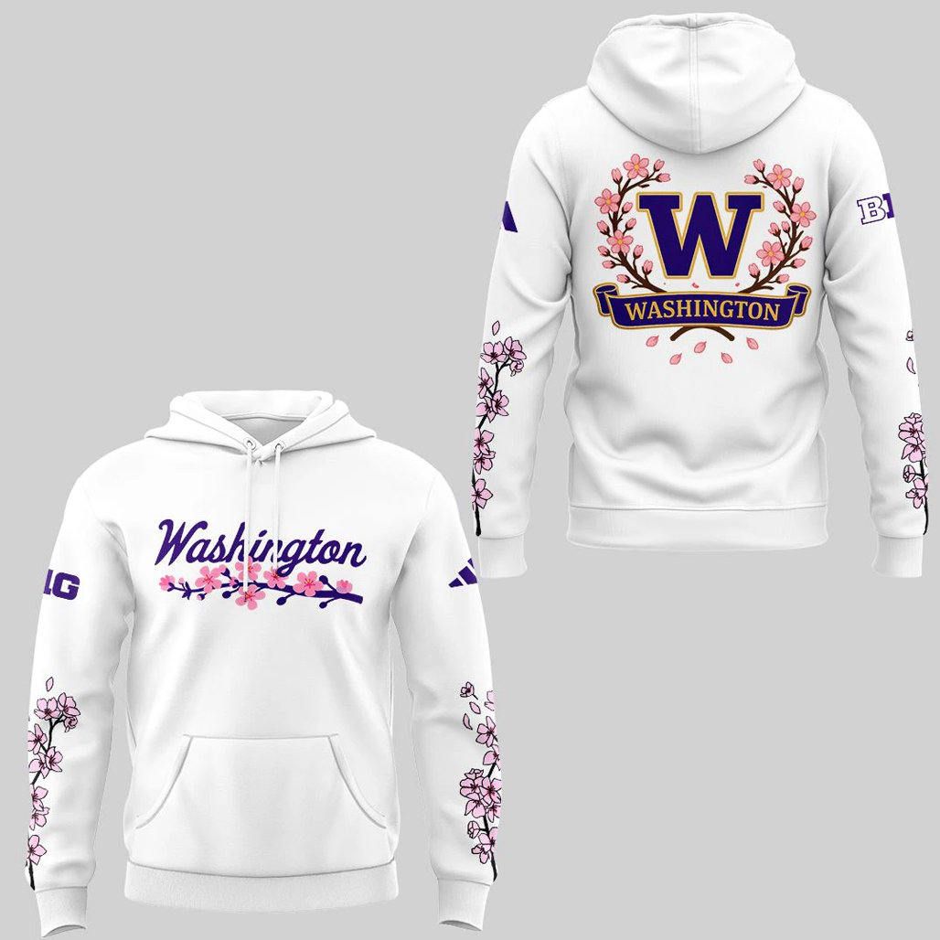 Washington Huskies Behind The Bloom 2026 Shirt 2 Washington Huskies Behind The Bloom 2026 Hoodie