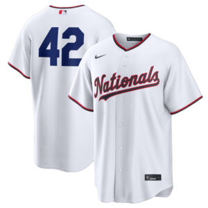 Washington Nationals White Home 2026 Jackie Robinson Day Baseball Jersey