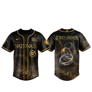 Washington Nationals x The Lord Of The Rings Baseball Jersey