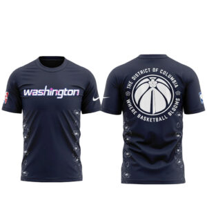 Washington Wizards Cherry Blossom Navy T-Shirt