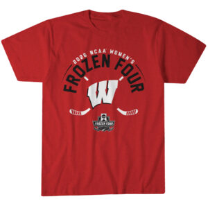 Wisconsin Women's Hockey 2026 Frozen Four T-Shirt