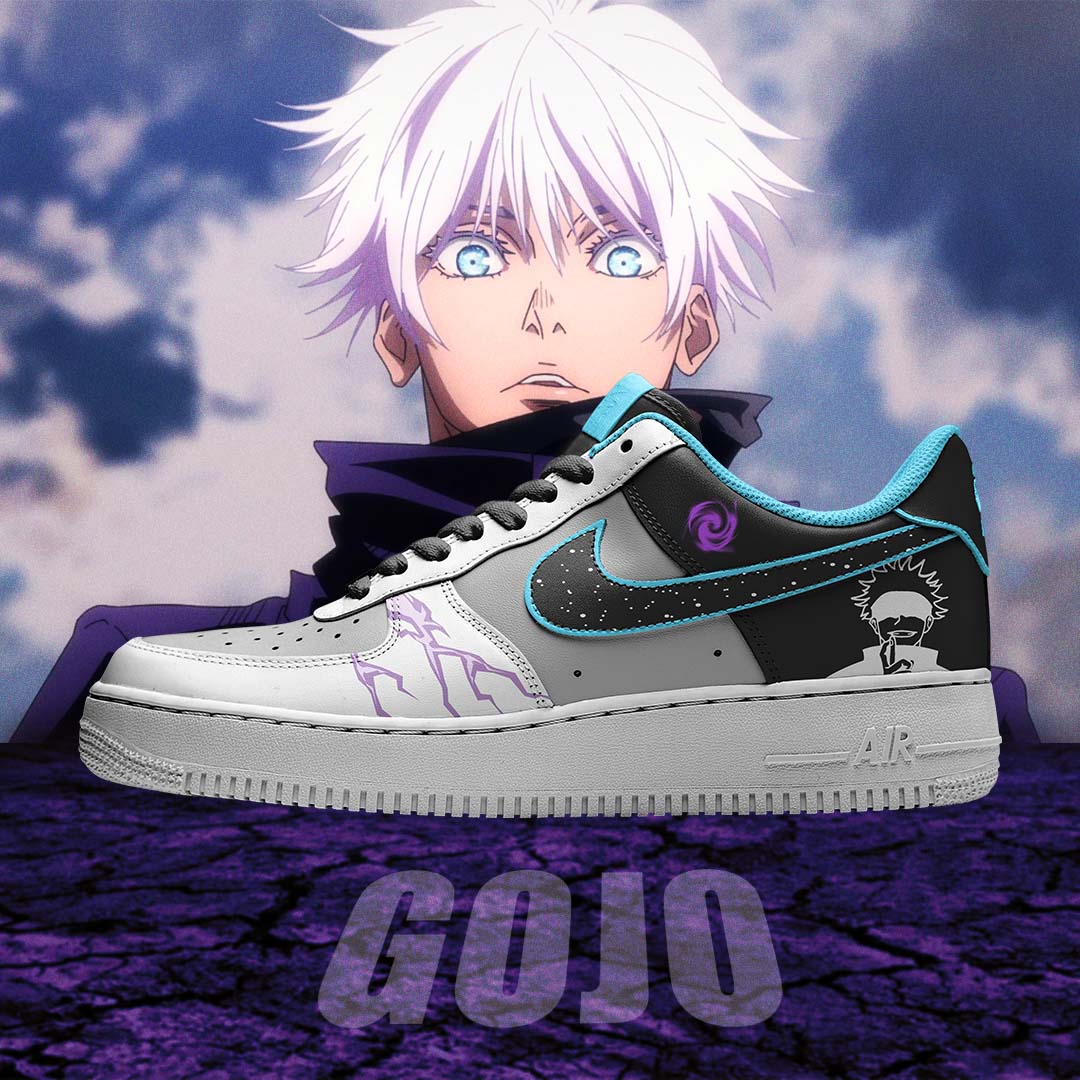 Air Force 1 Shoes Sneakers x Gojo Infinity void 2 Air Force 1 Shoes Sneakers x Gojo Infinity void - Image 2