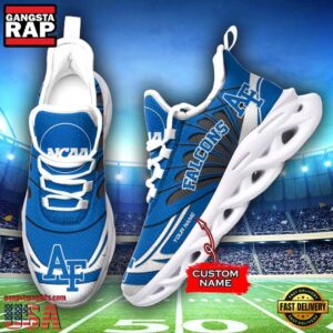 NCAA Air Force Falcons Custom Name Air Max Shoes Air Cushion Sneakerss