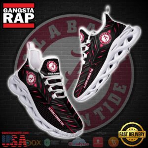 Alabama Crimson Tide Custom Name Clunky Unique Air Max Shoes Air Cushion Sneakers