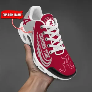 Alabama Crimson Tide Personalized Name Team Mix Colors Sport Team Air Max Shoes Air Cushion Sneakers 833ws-5395