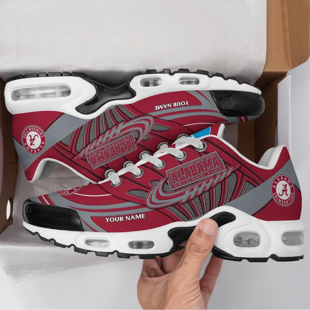Alabama Crimson Tide Personalized Air Max Shoes Air Cushion Sneakers 1 Alabama Crimson Tide Personalized Air Max Shoes Air Cushion Sneakers