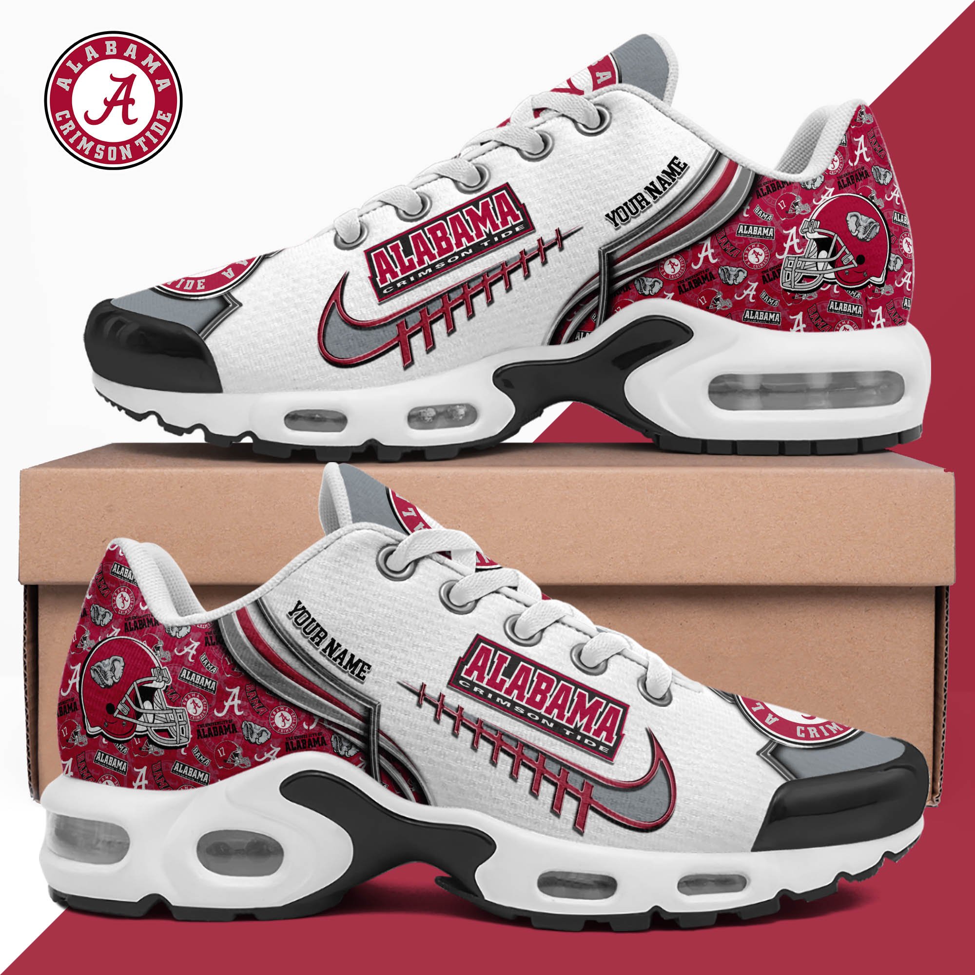 Alabama Crimson Tide Shoes 2025 Version Custom Your Name 642 1 Alabama Crimson Tide Shoes 2025 Version Custom Your Name 642