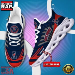 NCAA American Athletic Conference Custom Name Air Max Shoes Air Cushion Sneakerss