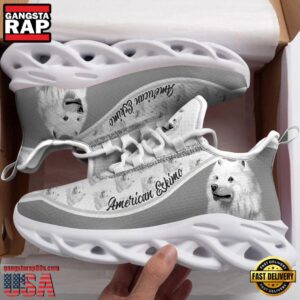 American Eskimo Dogs Lover Air Max Shoes Air Cushion Sneakers, Running Sneakers