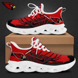 Arizona Cardinals Customized Premium Max Soul Shoes