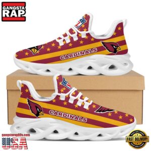 National Football League Arizona Cardinals US Flag Air Max Shoes Air Cushion SneakersRunning Sneakers