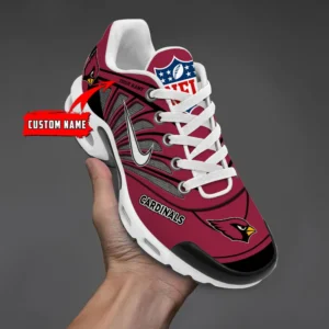 Arizona Cardinals Personalized Name Team Mix Colors Sport Team Air Max Shoes Air Cushion Sneakers 639uq-6690