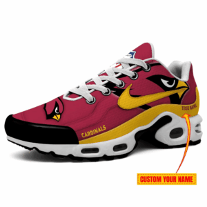Arizona Cardinals Personalized Name Team Mix Colors V1 Air Max Shoes Air Cushion Sneakers